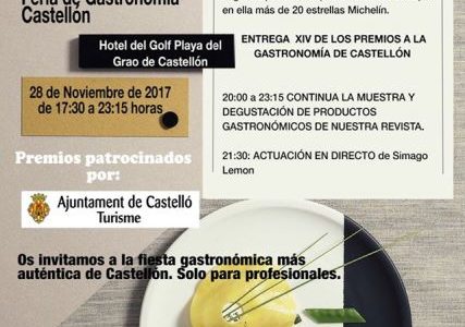 Agua de Benassal en la Feria Gastronómica de Castellón